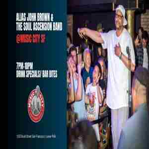 Alias John Brown and The Soul Ascension Band in California on 5 Dec