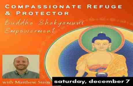 The Blessing Empowerment of Buddha Shakyamuni in Glastonbury on 7 Dec