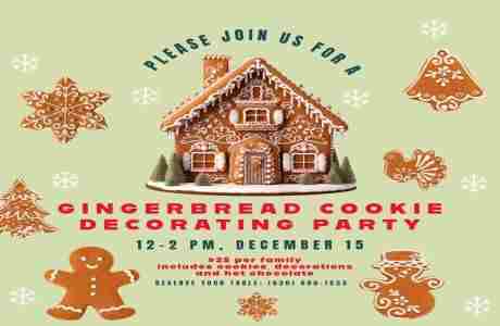 Gingerbread Cookie Decorating Party - ALL AGES! in Winfield on 15 Dec