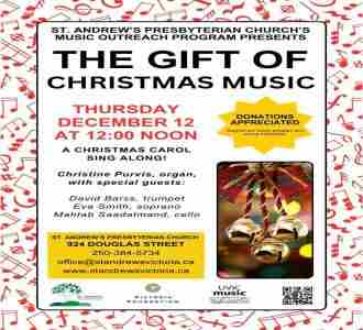 The Gift of Christmas Music in Victoria on 12 Dec