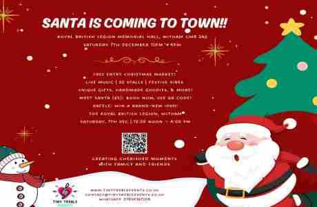 Christmas Market and Santa Meet-and-Greet in Witham on 7 Dec