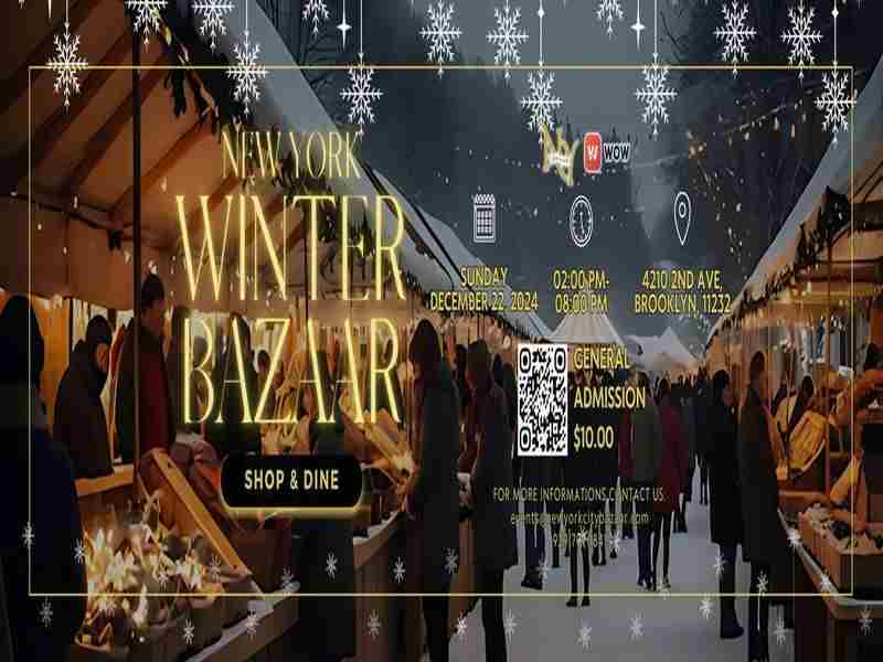 New York Winter Bazaar in New York on 22 Dec