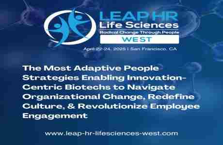 LEAP HR: Life Sciences West 2025 in San Francisco on 22 Apr