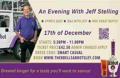 An Evening with Jeff Stelling in St  Neots on 17 Dec