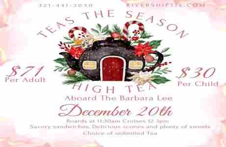 St Johns Rivership Co: Teas the Season in Sanford, FL on December 20 in Sanford on 20 Dec