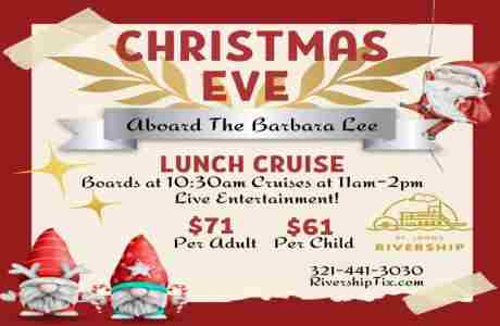 St Johns Rivership: Christmas Eve Lunch Cruise in Sanford, FL in Sanford on 24 December 2024