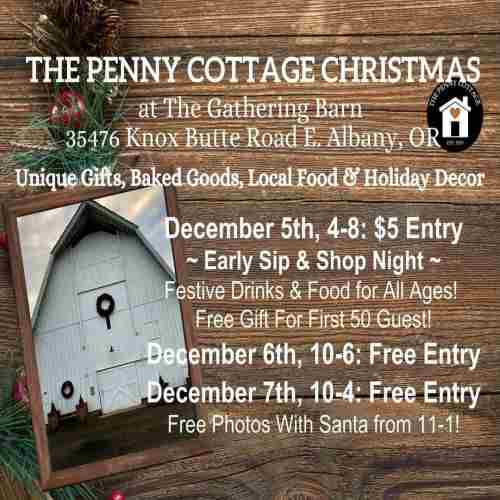 The Penny Cottage Christmas in Albany on 5 Dec