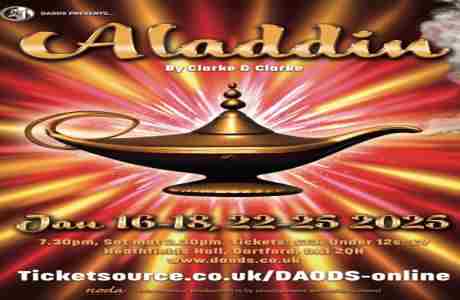 Aladdin the pantomime in Dartford on 16 Jan