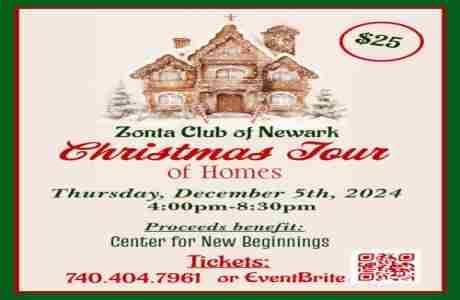 Zonta Club of Newark Christmas Tour of Homes in Ohio on 5 Dec