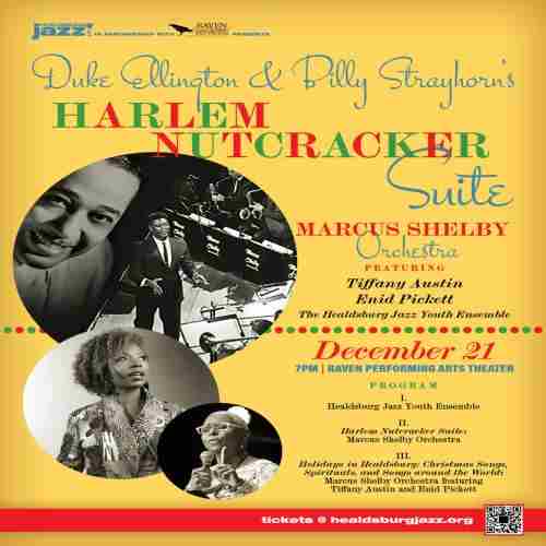 Duke Ellington's Nutcracker Suite in Healdsburg on 21 Dec