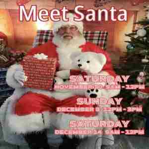 Santa Photos at the Martin Auto Museum in Glendale on 8 Dec