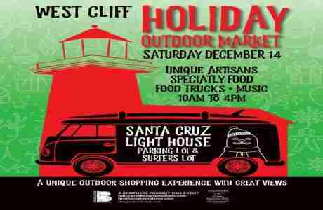 West Cliff Holiday Market in Santa Cruz on 14 Dec