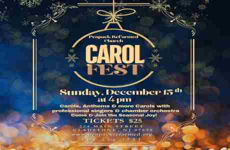 Carol Fest at Peapack Reformed Church in New Jersey on 15 Dec