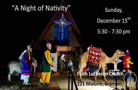 Night of Nativity at Faith Branson in Branson on 15 Dec