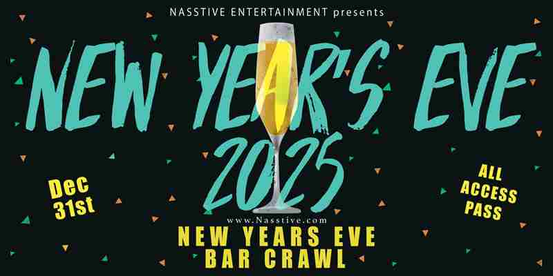 New Years Eve Orlando NYE Bar Crawl - All Access Party Pass to 10+ Venues in Orlando on 31 Dec