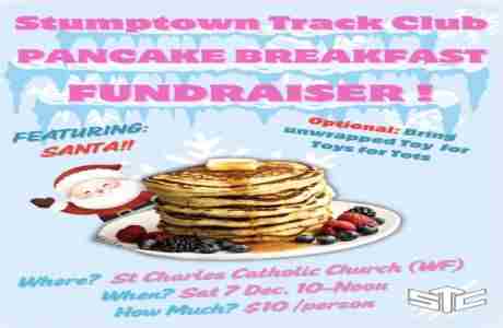 Pancakes with Santa in Whitefish on 07 December 2024