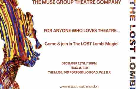 'The LOST Lombi' Play-Read in London on 12 Dec