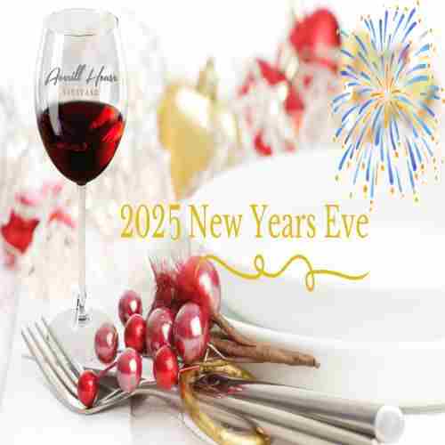 New Years Eve 2025 Celebration | Dinner & Wine pairing Brazilian Themed Averill House Vineyard 12/31 in Brookline on 31 Dec