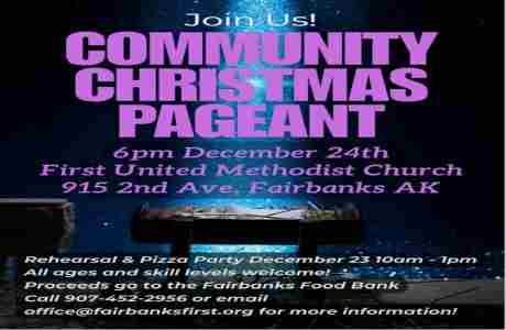 Community Christmas Pageant in Fairbanks on 24 Dec