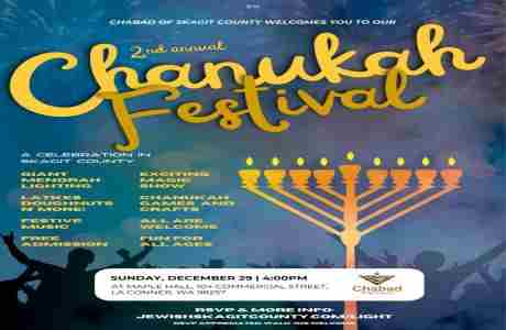 Chanukah Festival in La Conner on 29 Dec