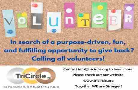 TriCircle Volunteer Kick-Off Meeting in Meriden on 7 Jan