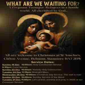 Christmas Carol Service in Stanmore on 15 December 2024