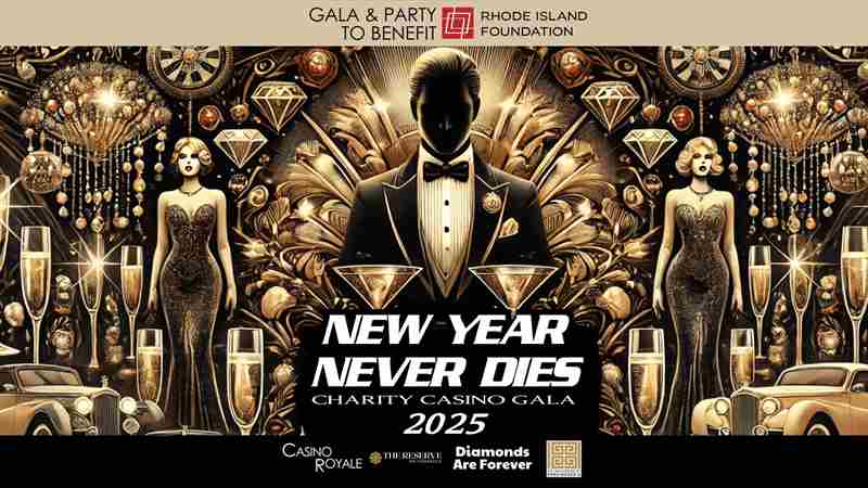 New Year Never Dies: A Charity Casino Gala 2025 in Providence on 31 Dec