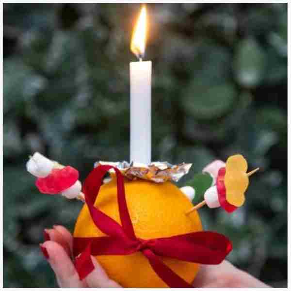 "Christingle" Christmas Eve Service for Children and Families in Wilsonville on 24 Dec