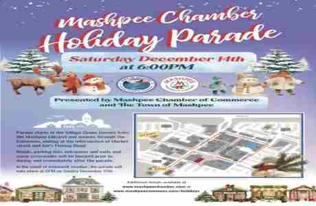 Mashpee Chamber Holiday Parade on Saturday December 14th at Mashpee Commons in Mashpee on 14 Dec