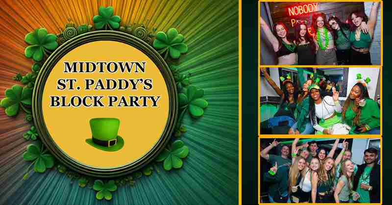 Midtown St. Paddy's Block Party in Georgia on 14 Mar