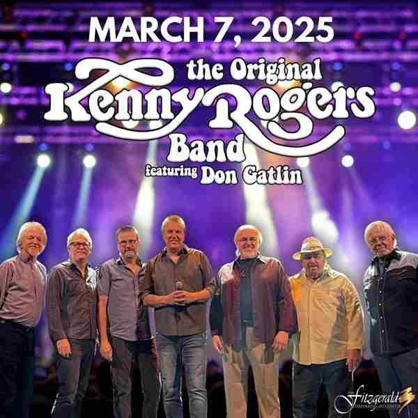 The Original Kenny Rogers Band with Don Gatlin in Palm Coast on 7 Mar