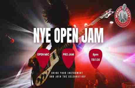 New Year's Eve Open Jam + Multi-Venue Party! in California on 31 Dec