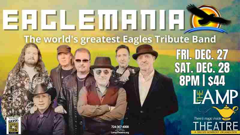 Eaglemania – The World's Greatest Eagles Tribute Band - TWO SHOWS! in Irwin on 27 Dec