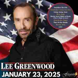 Lee Greenwood in Palm Coast on 26 Jan