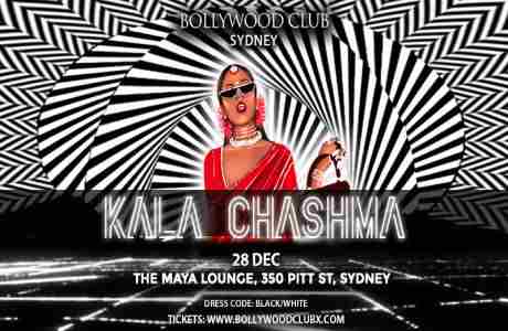 KALA CHASHMA at The Maya Lounge, 350 Pitt St in Sydney on 28 Dec