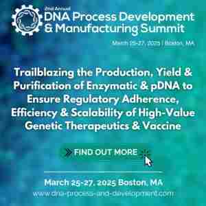 2nd DNA Process Development and Manufacturing Summit in Boston on 26 Mar