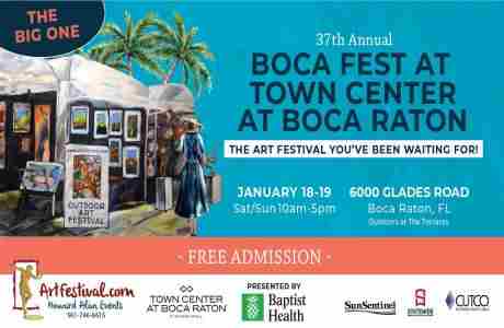 37th Annual Boca Fest at Town Center at Boca Raton in Boca Raton on 18 Jan