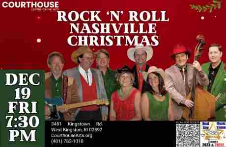 Rock 'n' Roll / Nashville Xmas - 9 piece band 12/19 FRI 7:30PM in West Kingston on 19 Dec