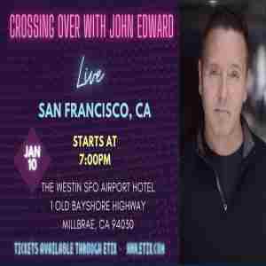 Crossing Over with Psychic Medium John Edward in Millbrae on 10 Jan