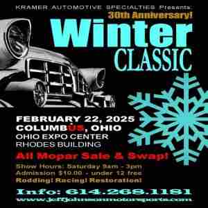 Winter Classic Mopar Swap Meet in Columbus on 22 Feb