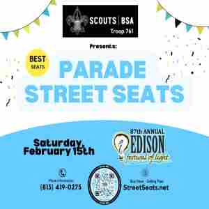 Edison Festival of Light Grand Parade in Florida on 15 Feb