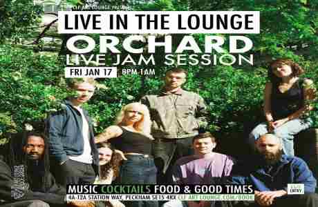 Orchard Live In The Lounge (Jam Session) in London on 17 Jan