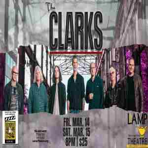 The Clarks - TWO DATES! in Irwin on 14 Mar