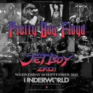 PRETTY BOY FLOYD // JETBOY at The Underworld - London in London on 10 Sep