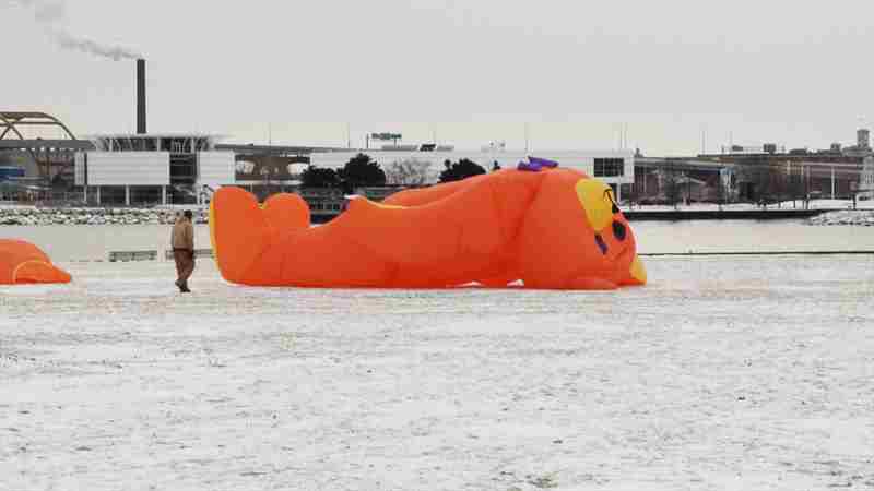 Cool Fool Kite Festival and snow carving Festival in Milwaukee on 1 Jan