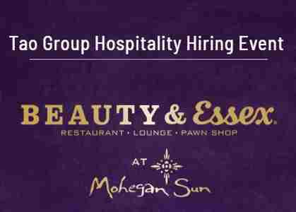 Tao Group Hospitality Hiring Event in Montville on 2 Jan