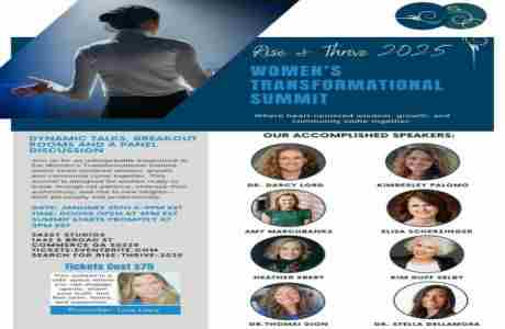 Rise and Thrive 2025:Women's Transformational Summit in Commerce on 25 Jan