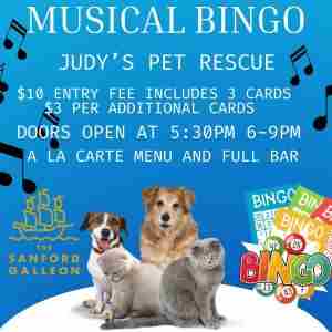 Join Us for a Musical Bingo Fundraiser in the Sanford Galleon on Lake Monroe! in Sanford on 10 Jan