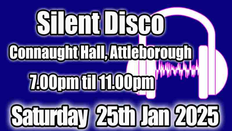 Silent Clubbing - Pop up Silent Disco Event in Attleborough on 25 Jan