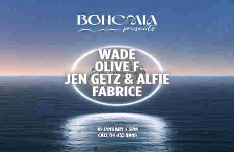 Bohemia presents: Wade, Olive F, Jen Getz and Alfie, Fabrice in Dubai on 18 Jan